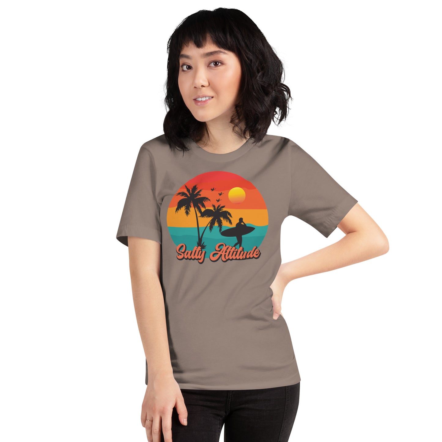 Salty Attitude Unisex t-shirt