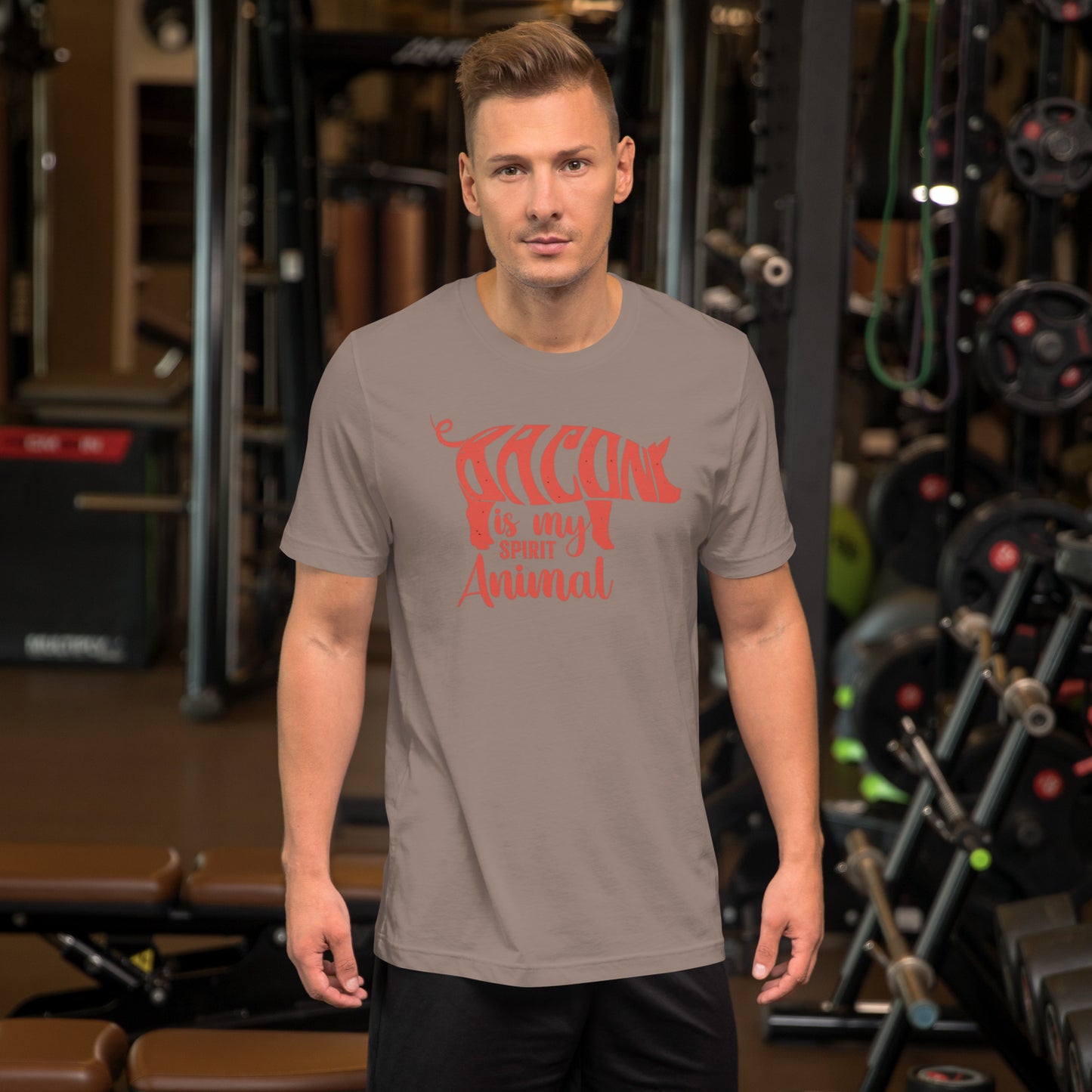 Bacon is My Spirit Animal Unisex t-shirt