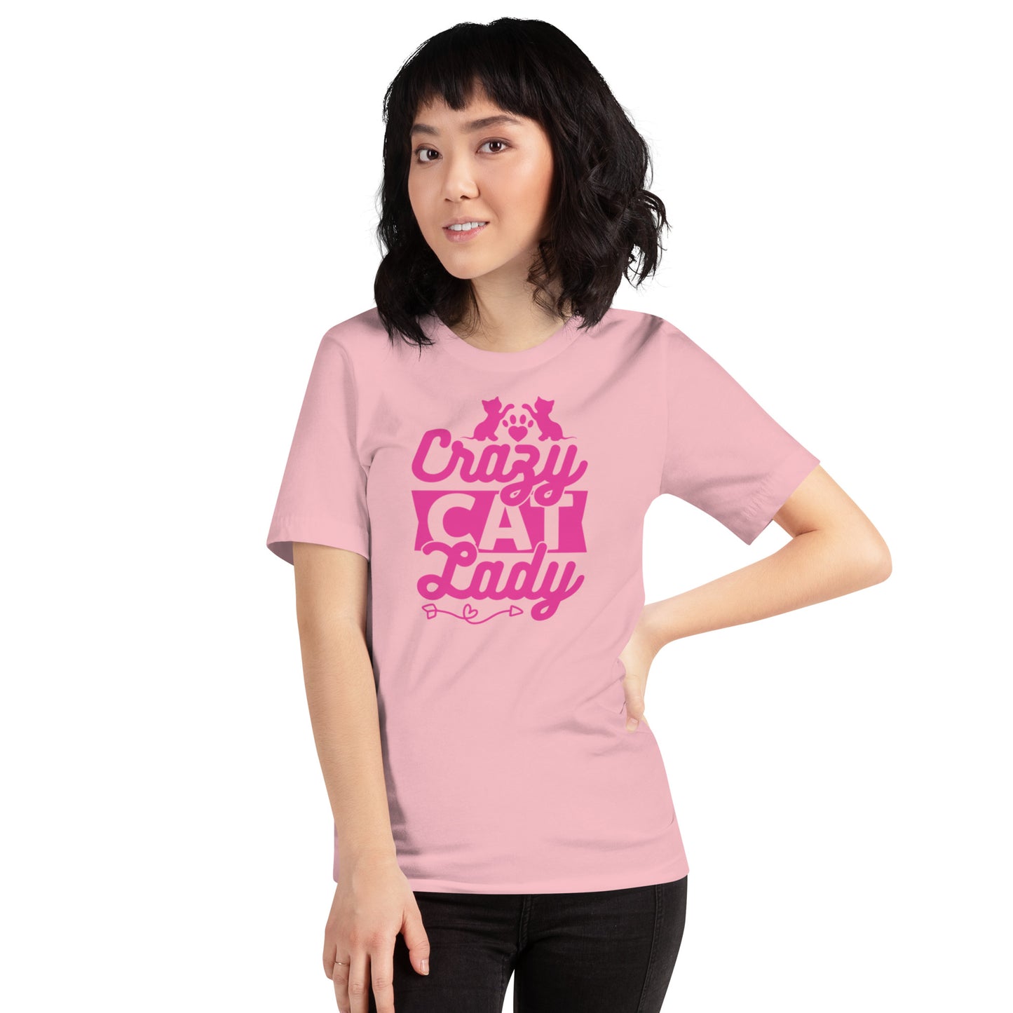 Crazy Cat Lady Unisex t-shirt