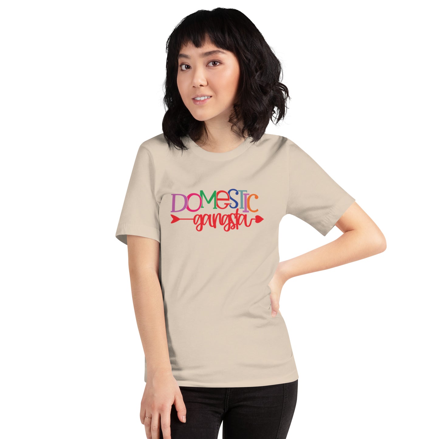 Domestic Gangsta Unisex t-shirt