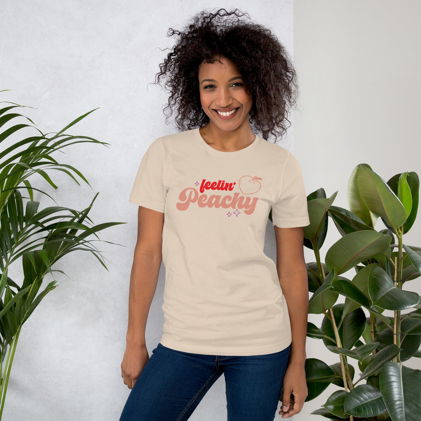 Feelin' Peachy Unisex t-shirt