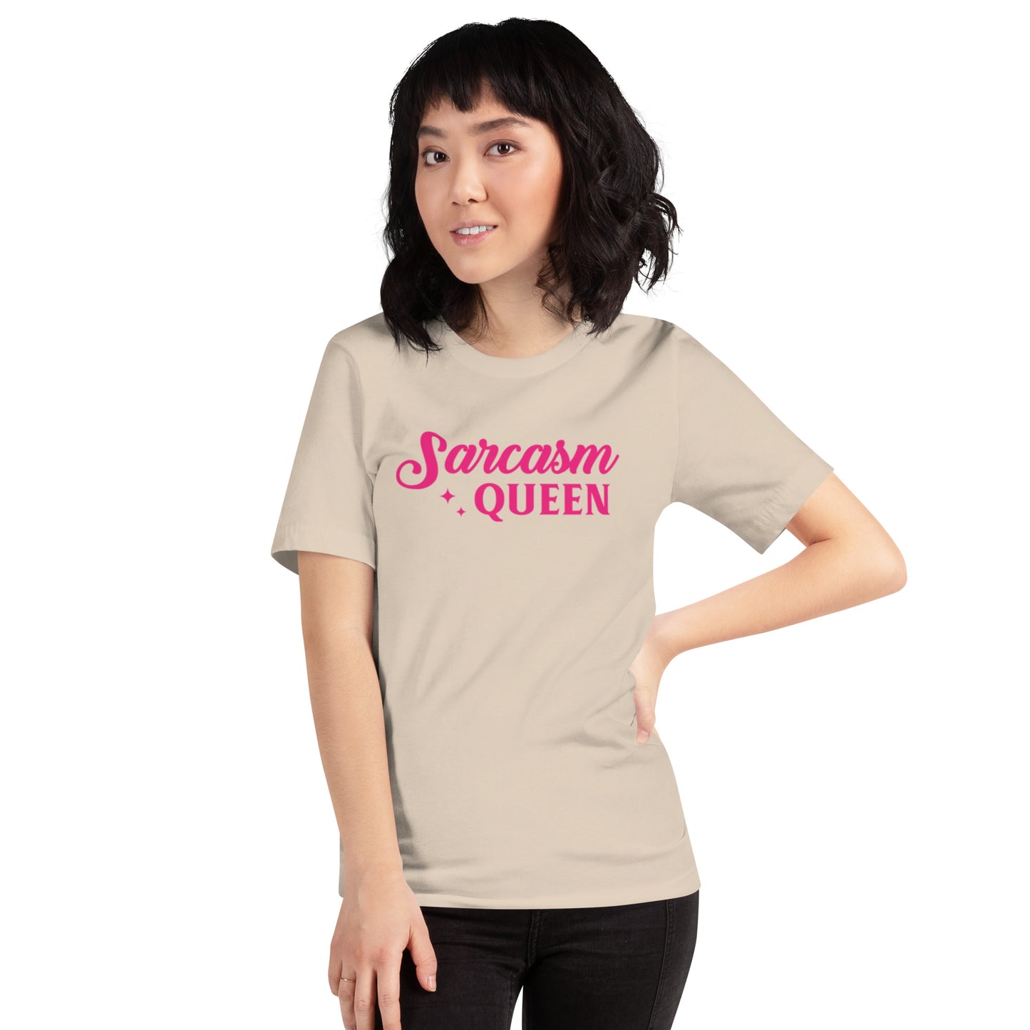 Sarcasm Queen Unisex t-shirt