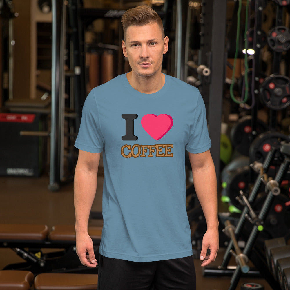I Love Coffee Unisex t-shirt