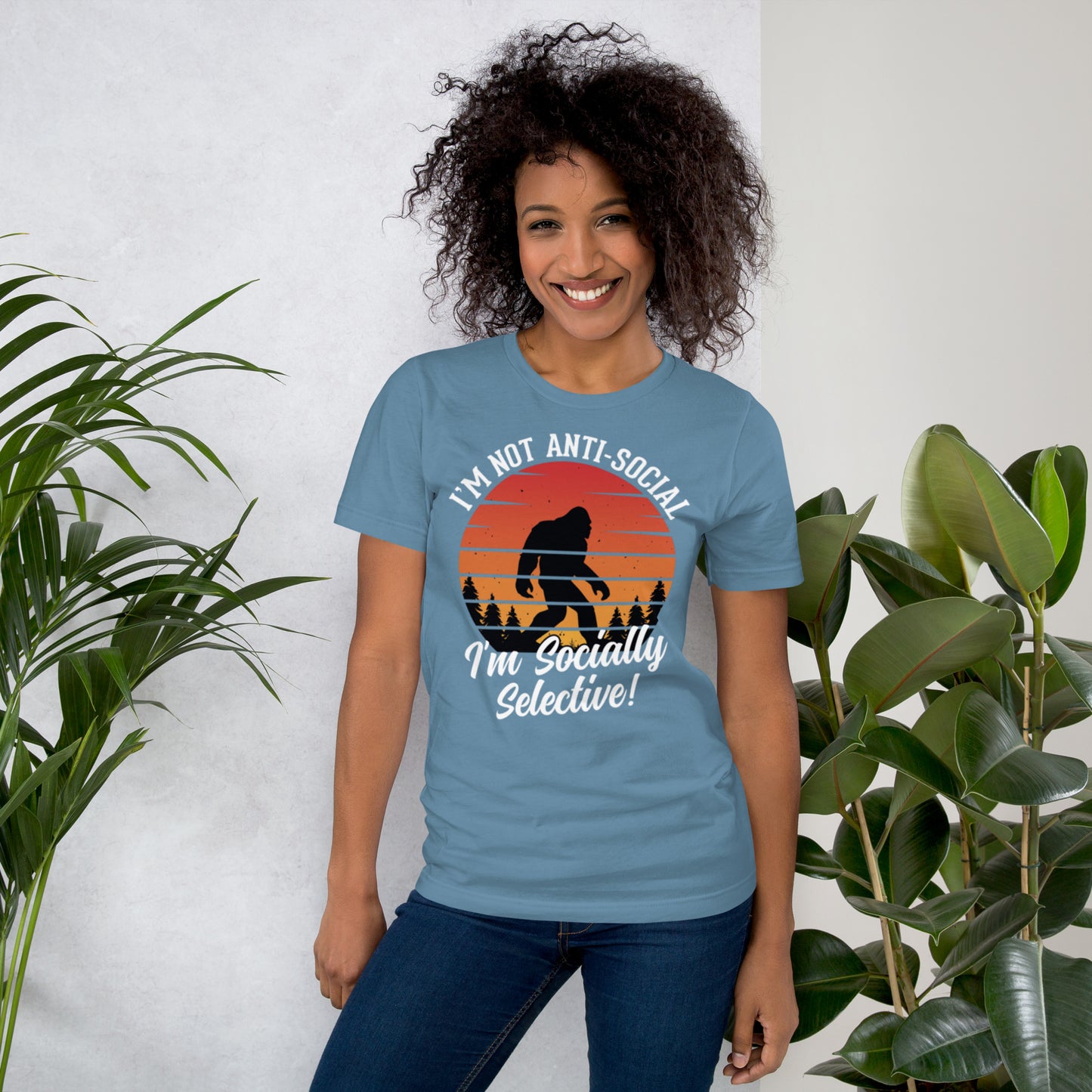 I'm Socially Selective Unisex t-shirt