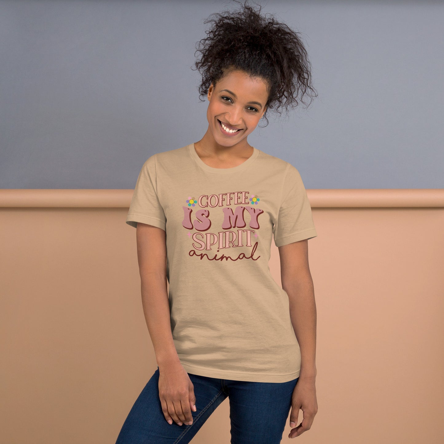 Coffee is my Spirit Animal Unisex t-shirt