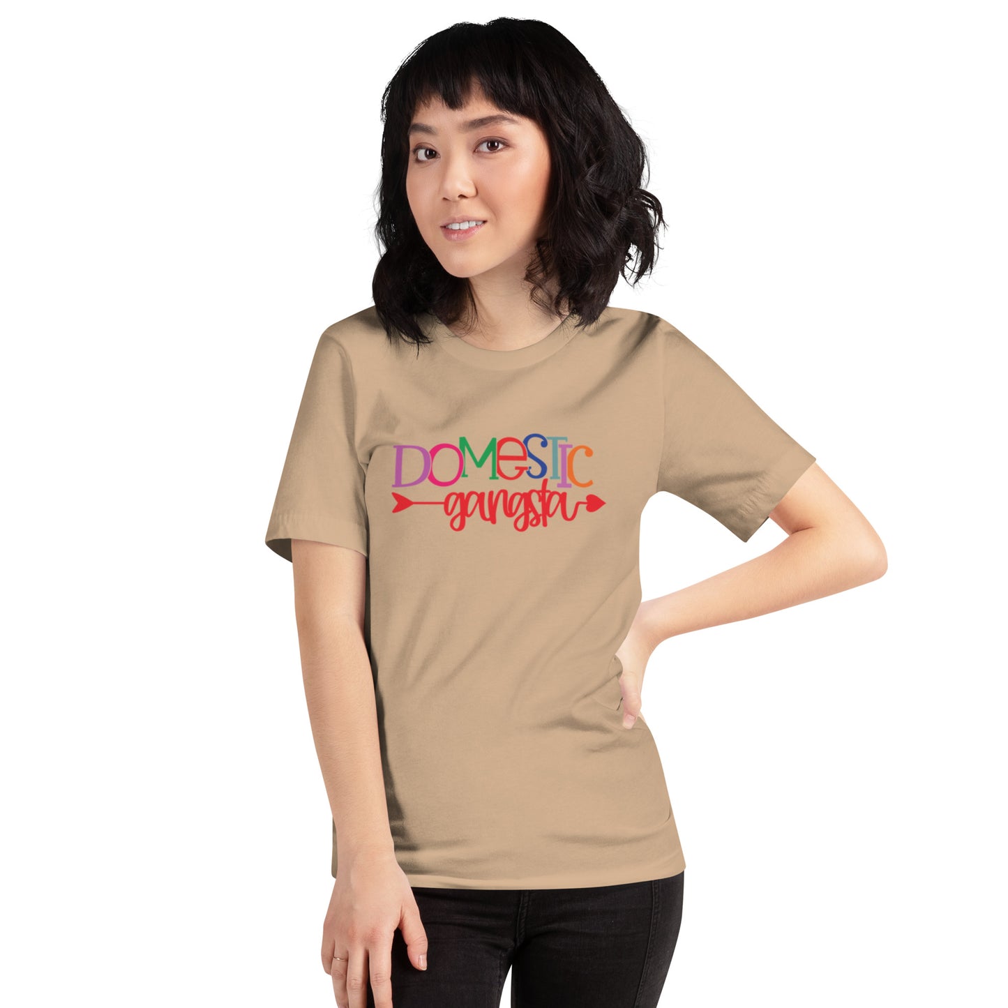 Domestic Gangsta Unisex t-shirt