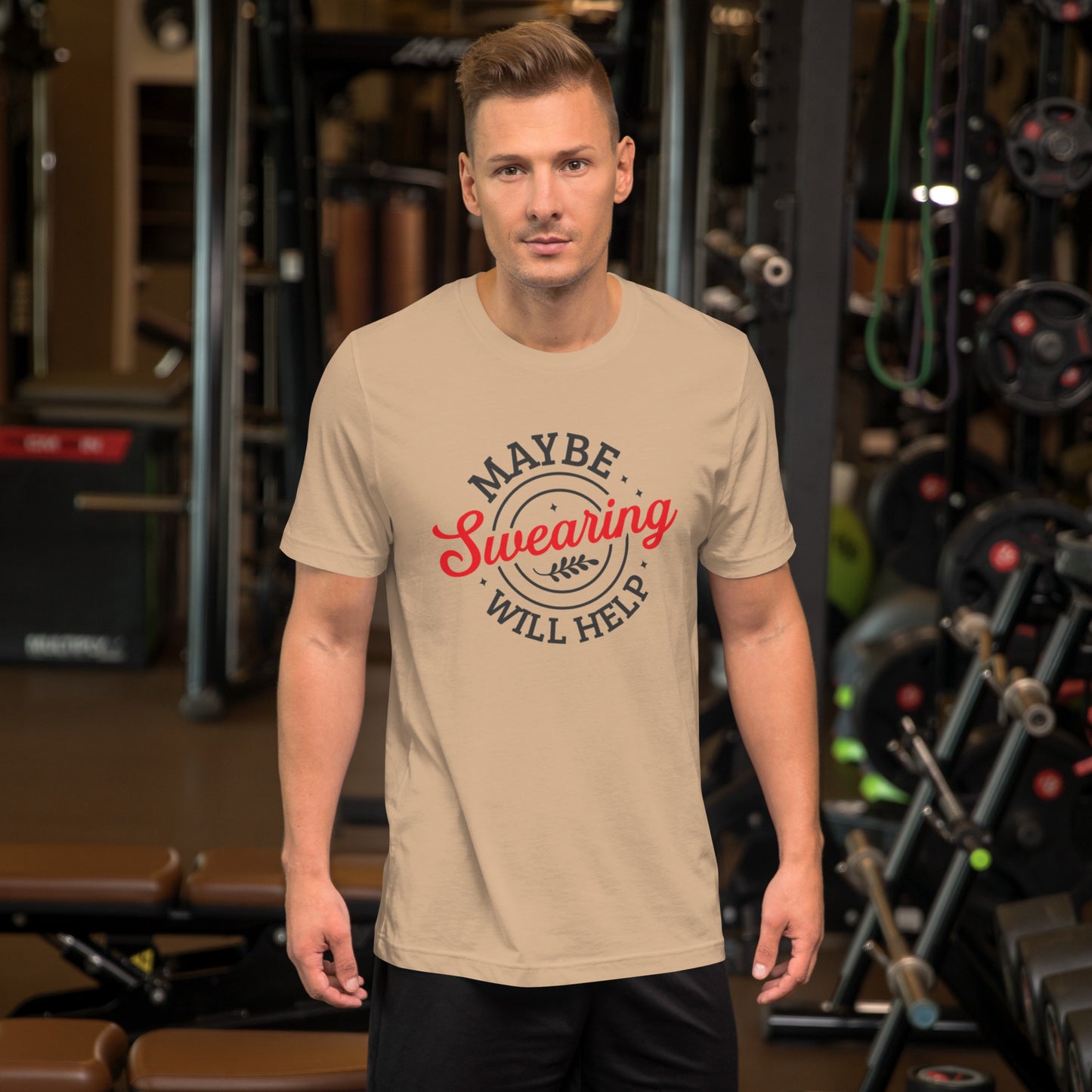 Maybe Swearing Will Help Unisex t-shirt
