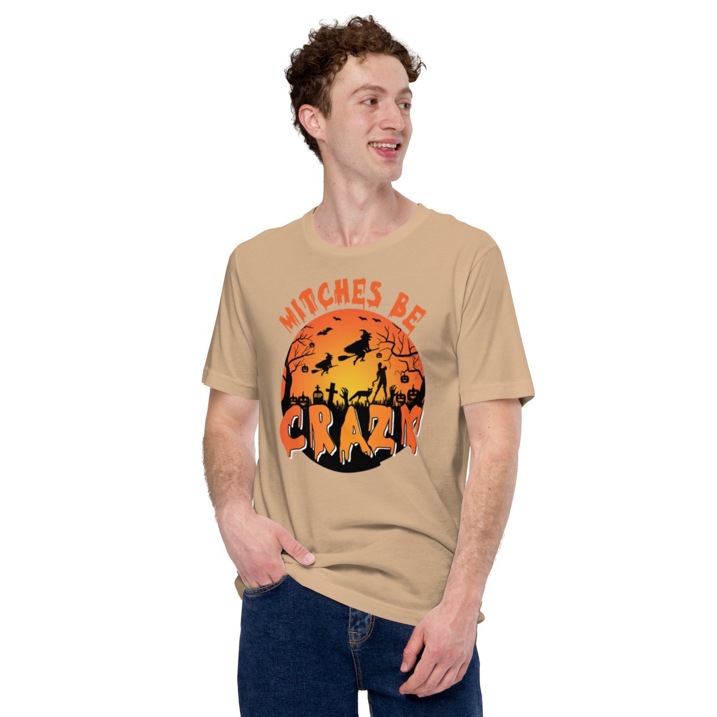 Witches Be Crazy Unisex t-shirt