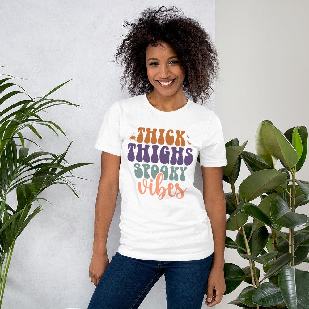 Thick Thighs Spooky Vibes Unisex t-shirt