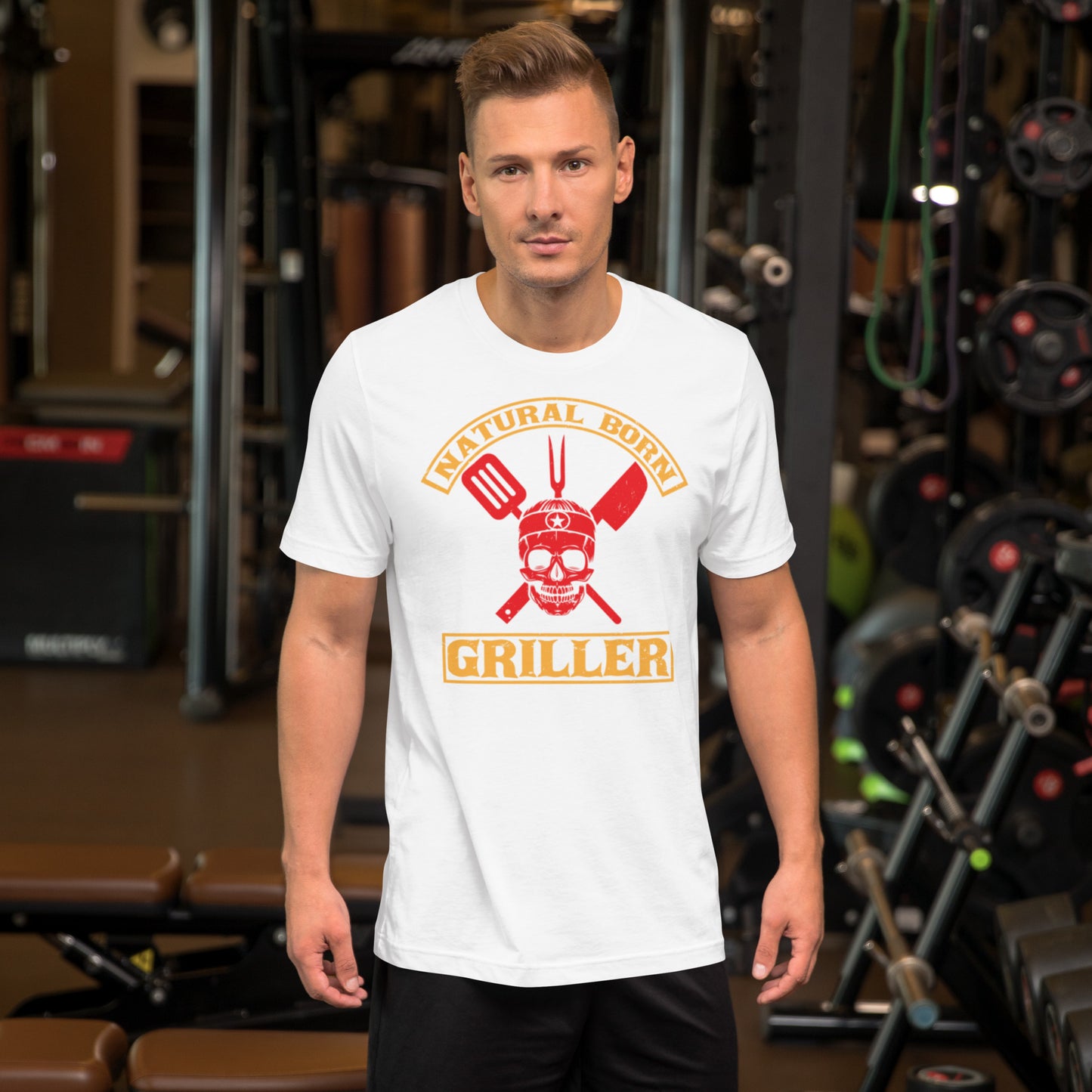 Natural Born Griller Unisex t-shirt