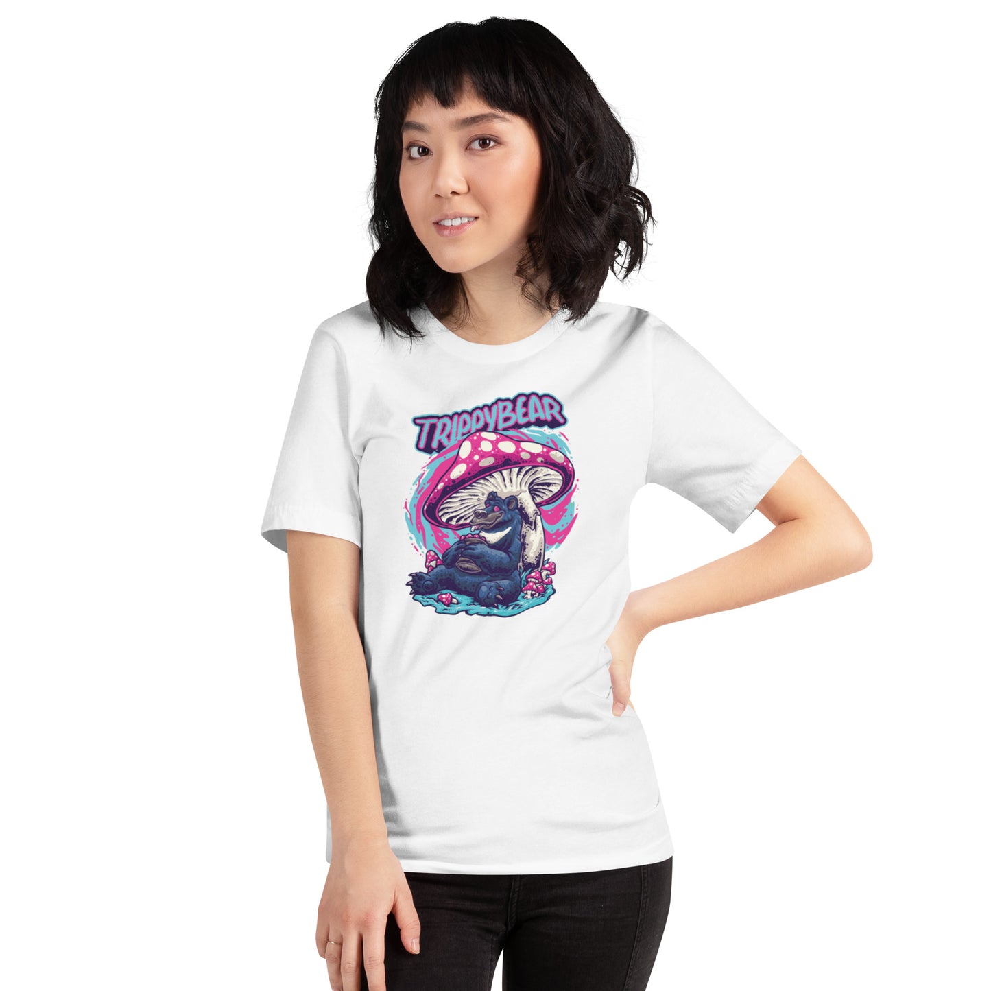 Trippy Bear Unisex t-shirt