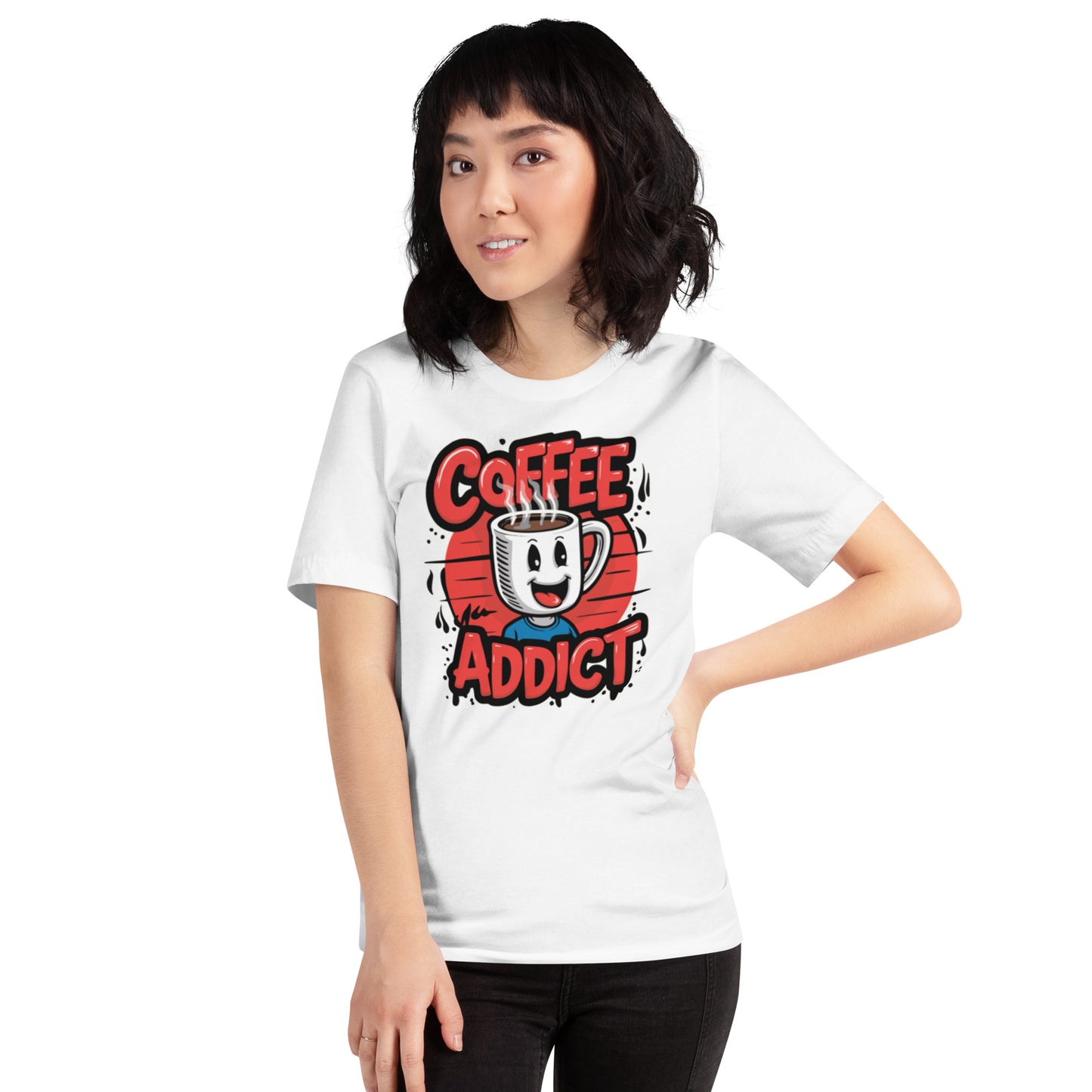 Coffee Addict Unisex t-shirt