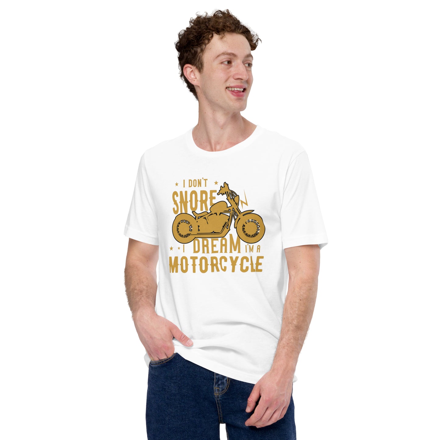 I Don't Snore Unisex t-shirt