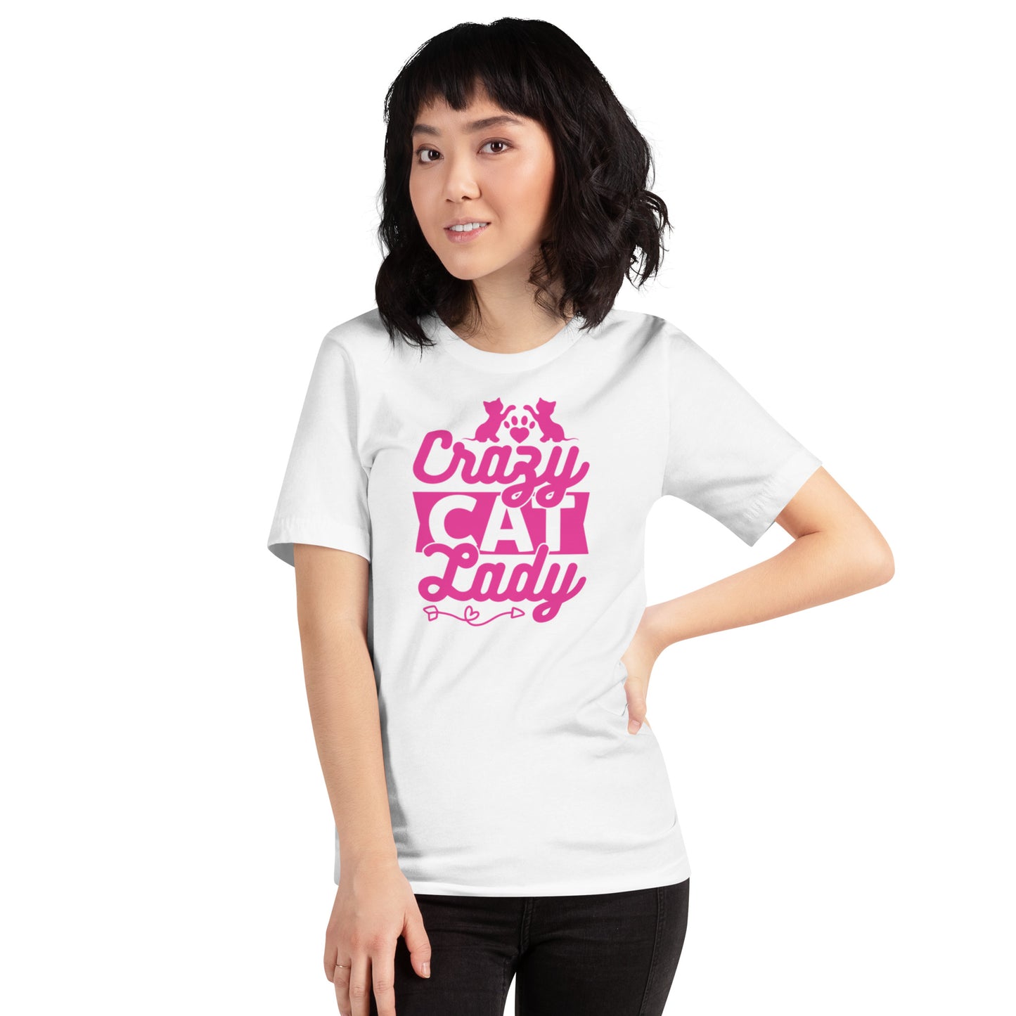 Crazy Cat Lady Unisex t-shirt
