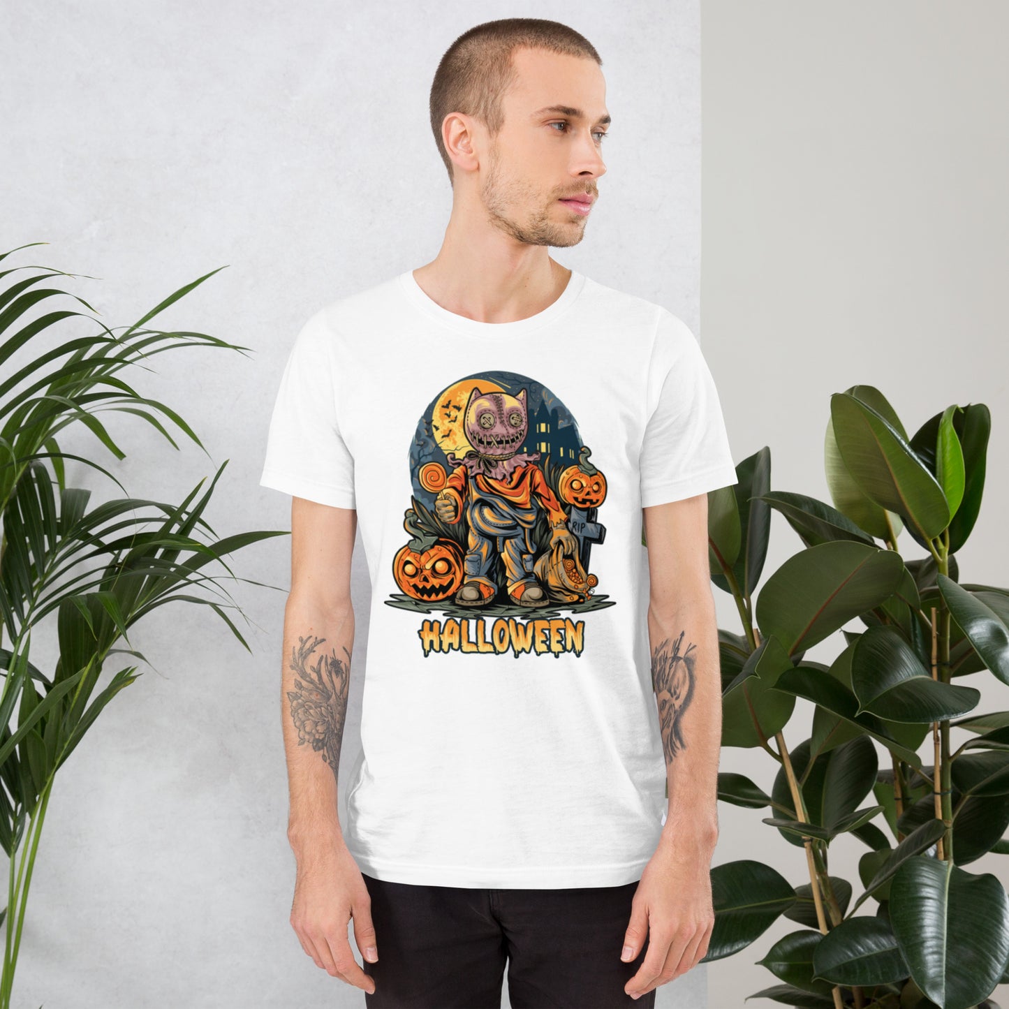 Trick or Treat Halloween Unisex t-shirt