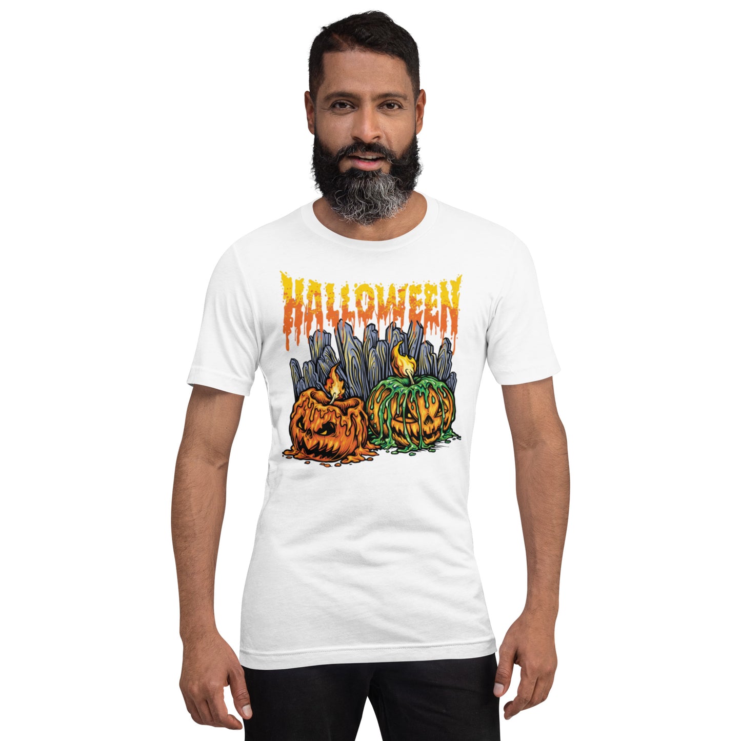 Halloween Jack O Lanterns Unisex t-shirt