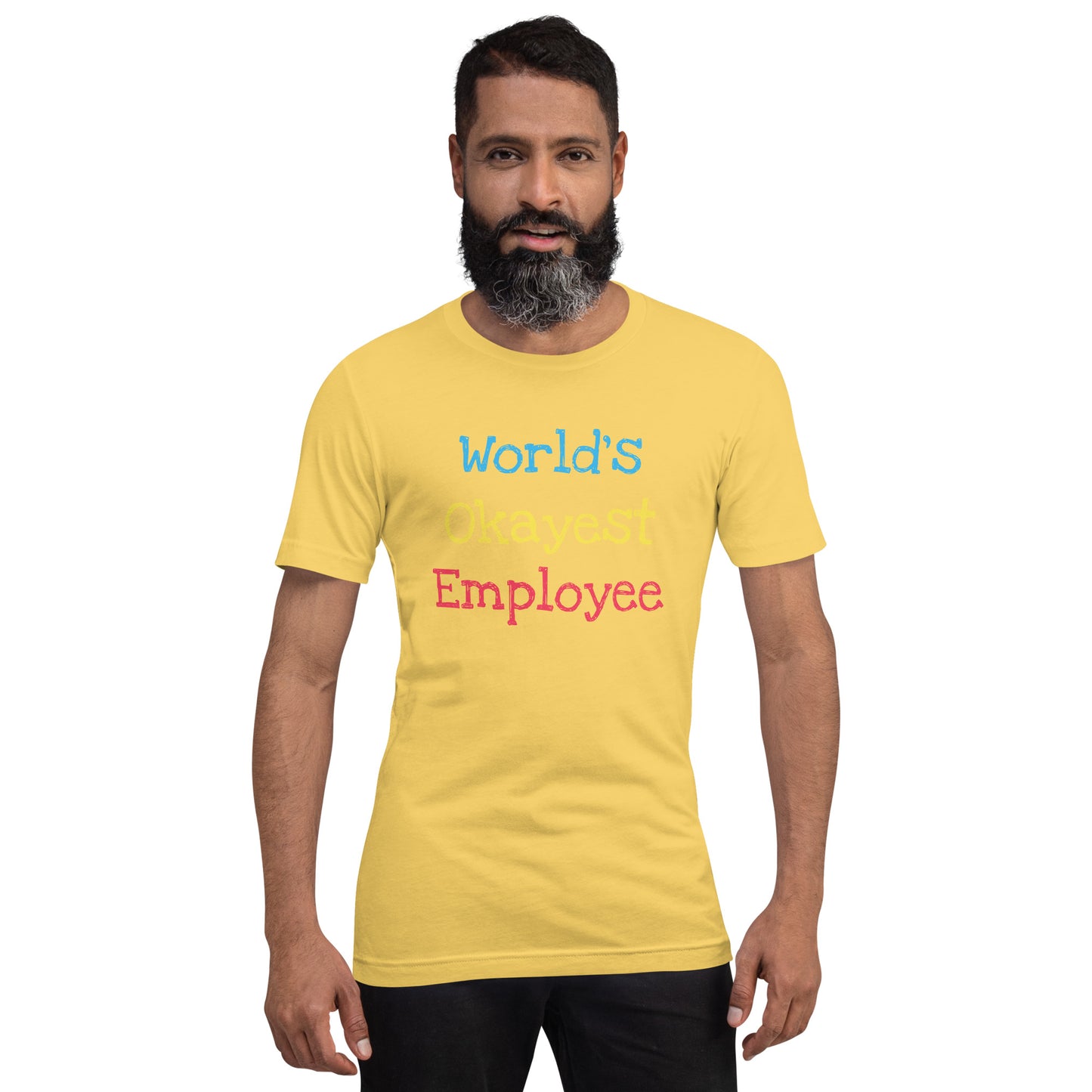 World's Okayest Employee Unisex t-shirt