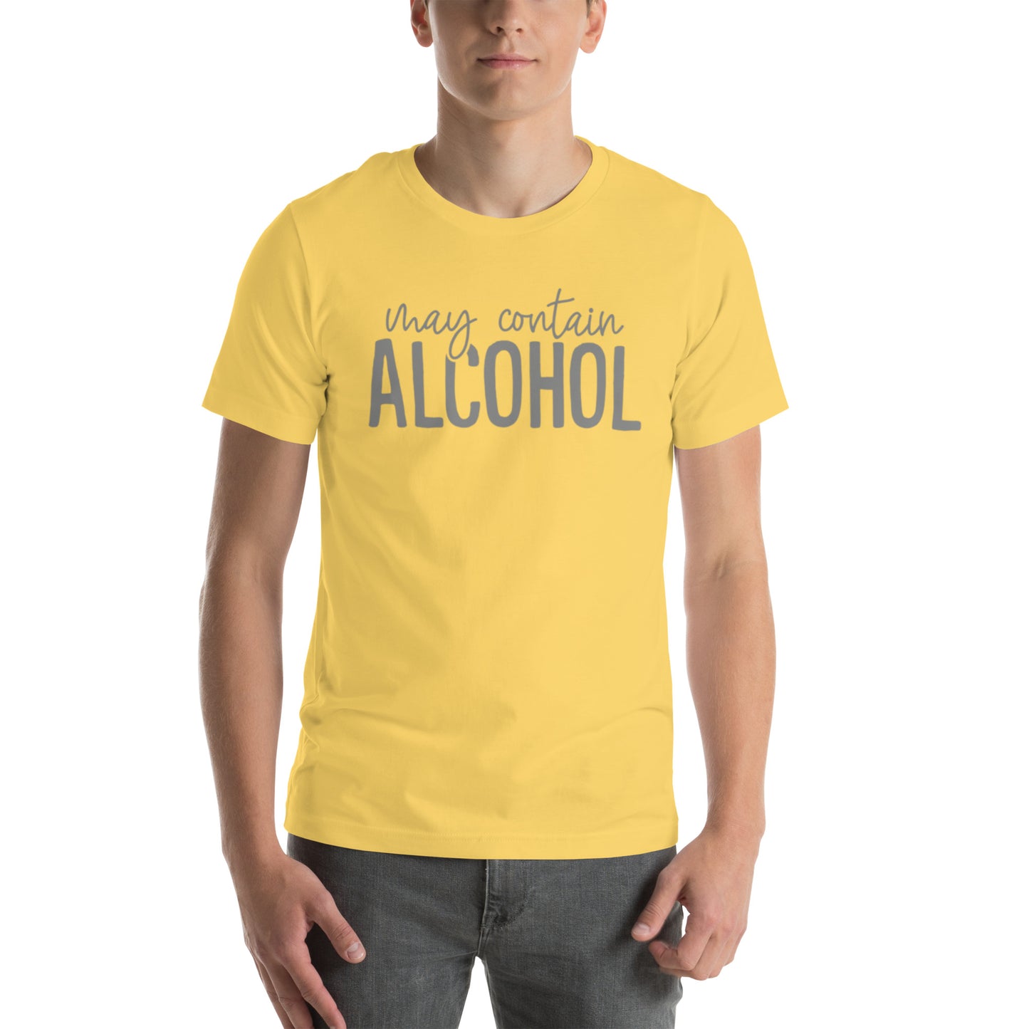 May Contain Alcohol Unisex t-shirt