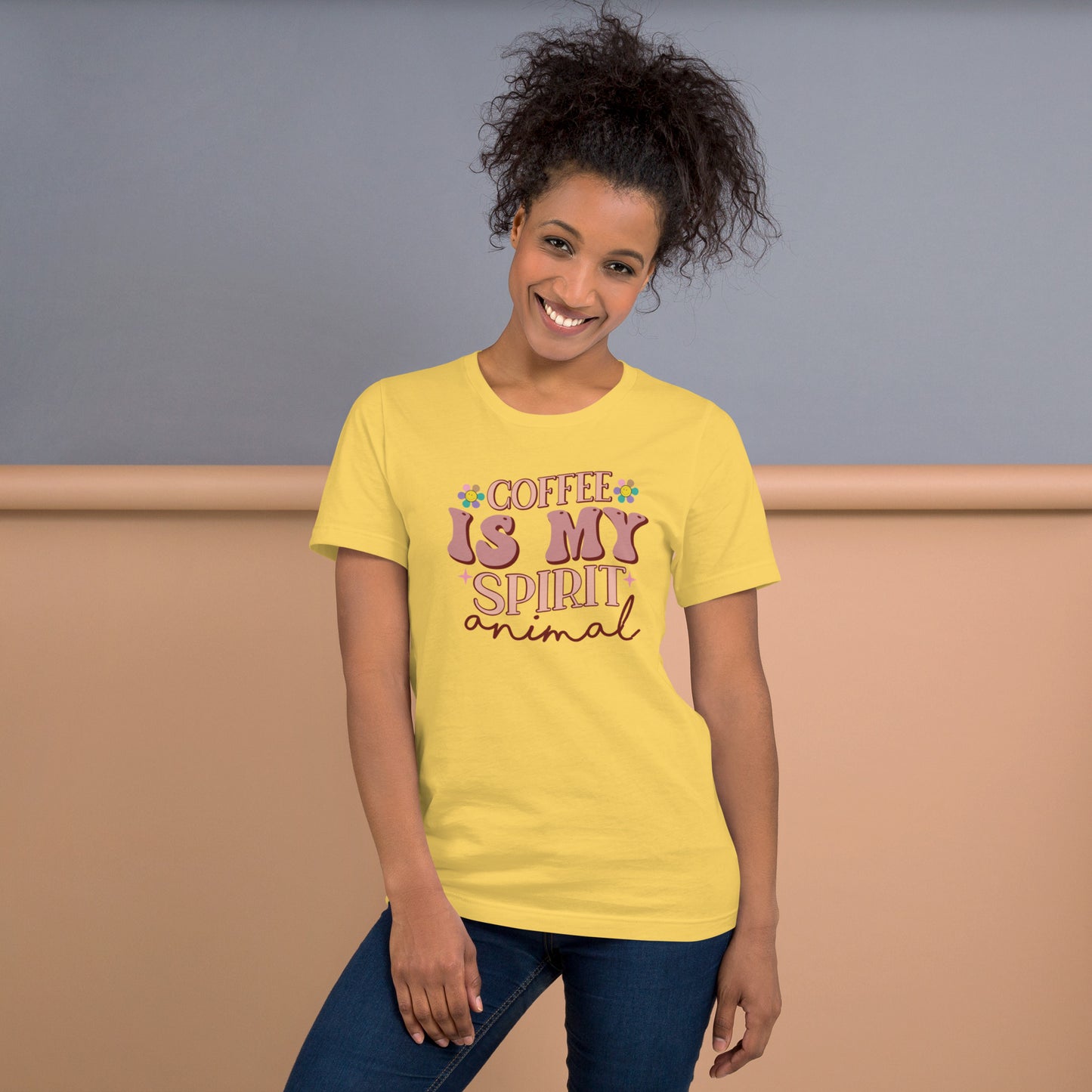 Coffee is my Spirit Animal Unisex t-shirt