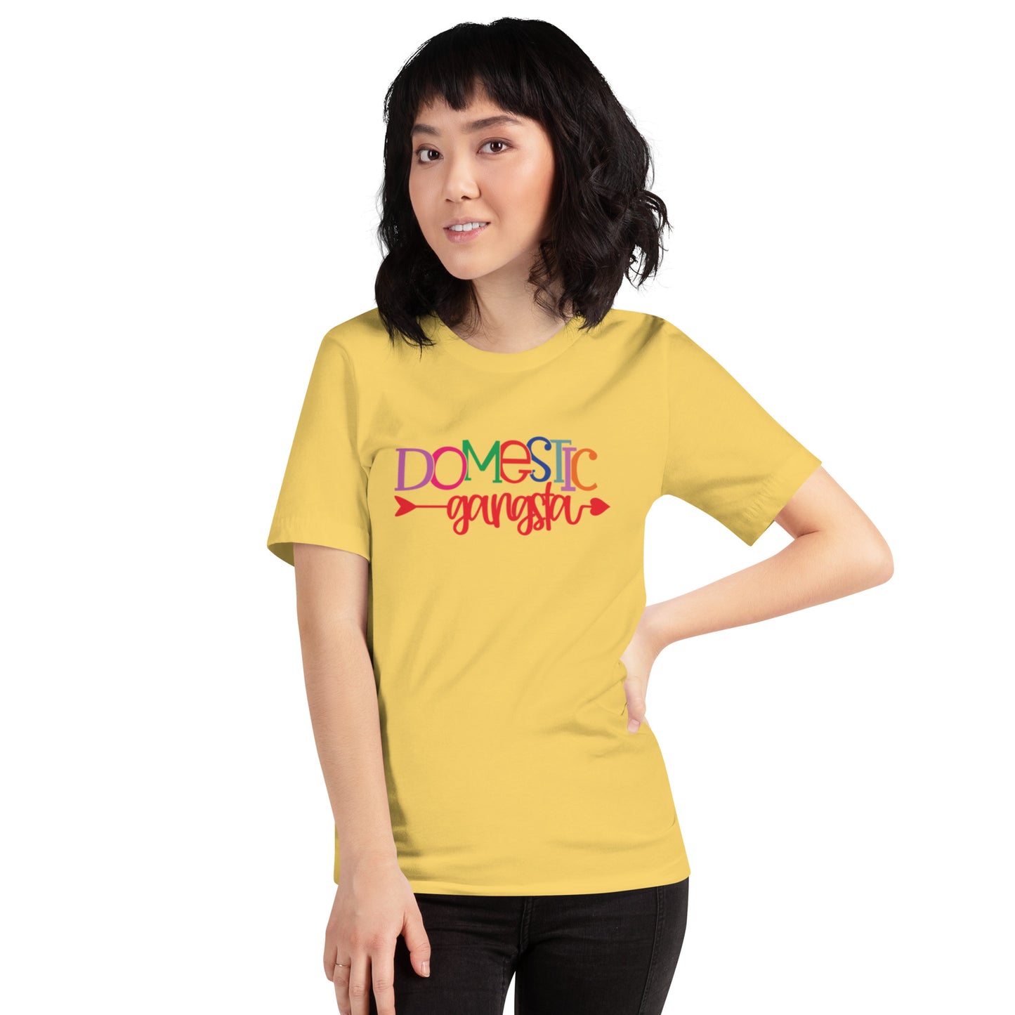 Domestic Gangsta Unisex t-shirt