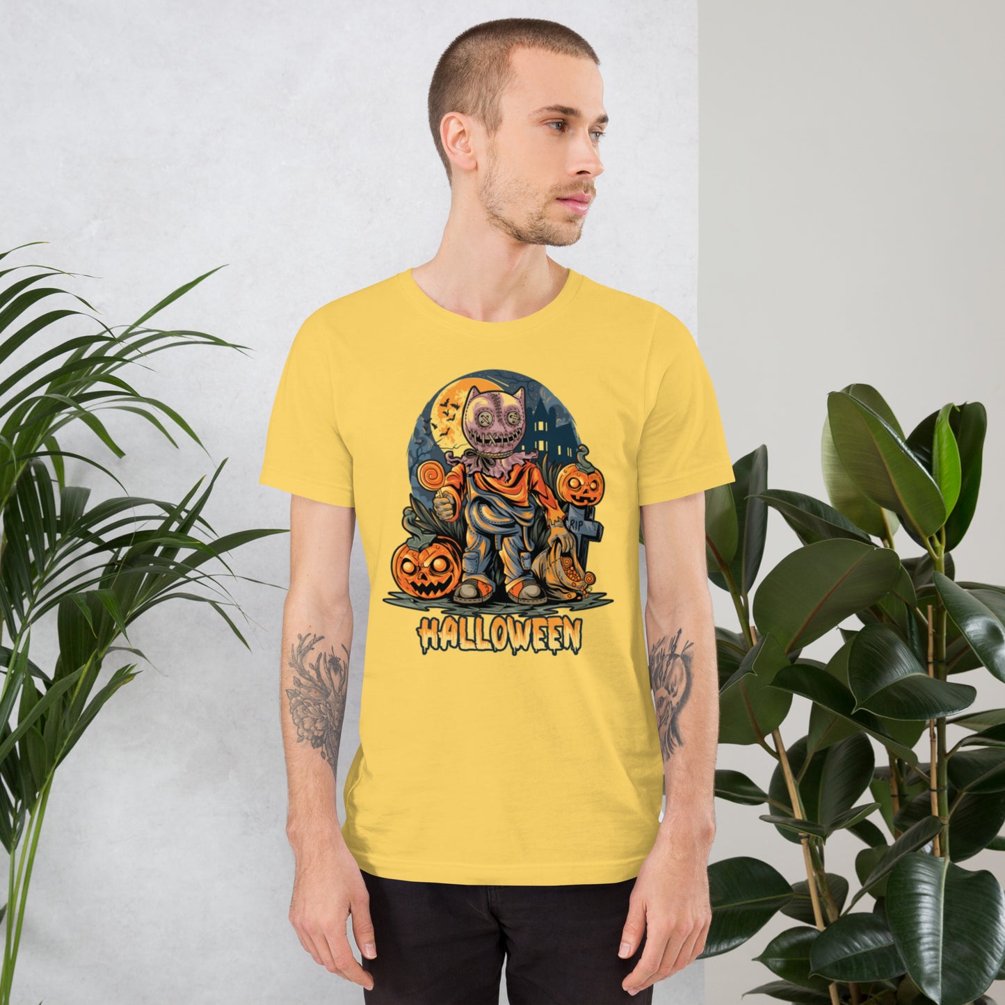 Trick or Treat Halloween Unisex t-shirt