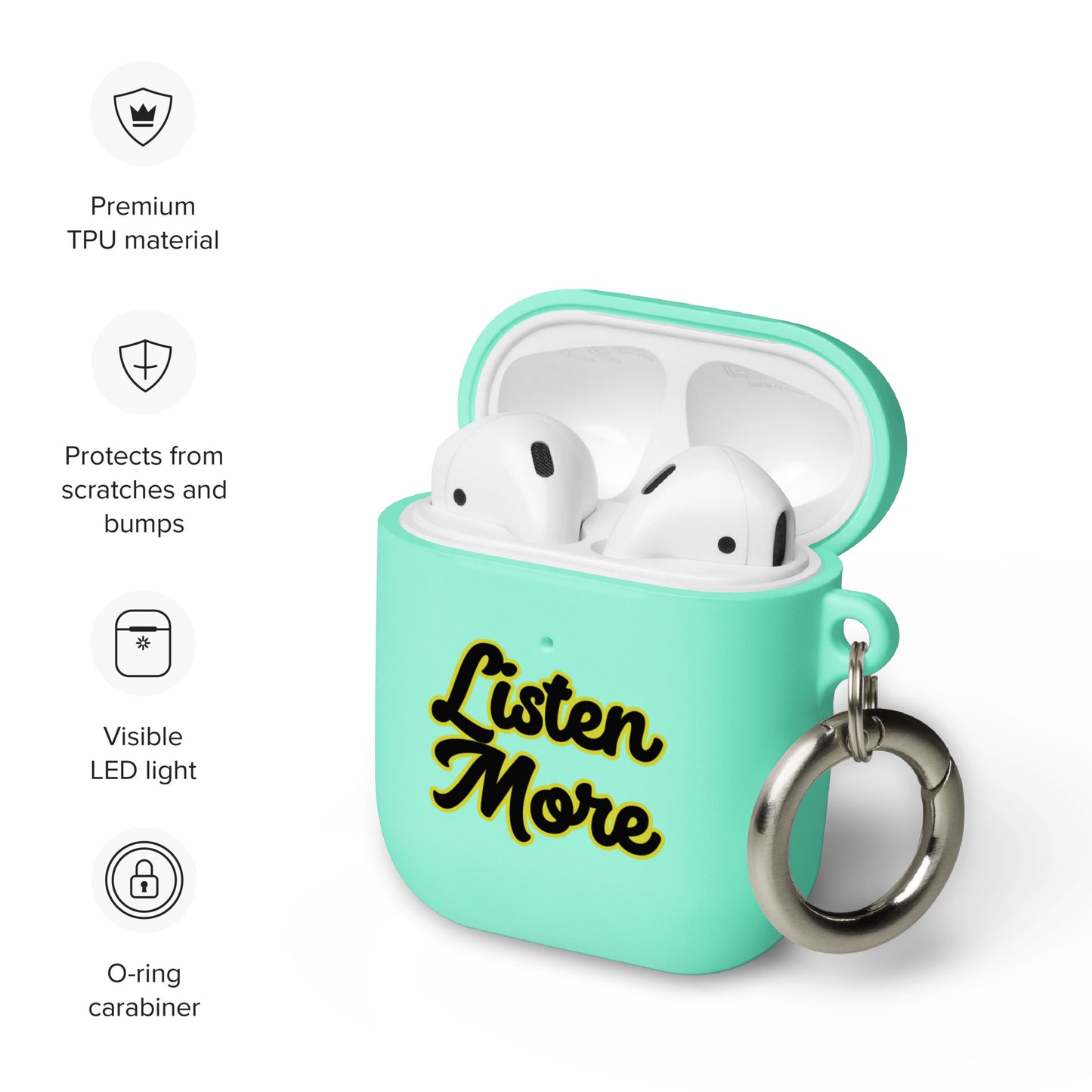 Listen More AirPods case