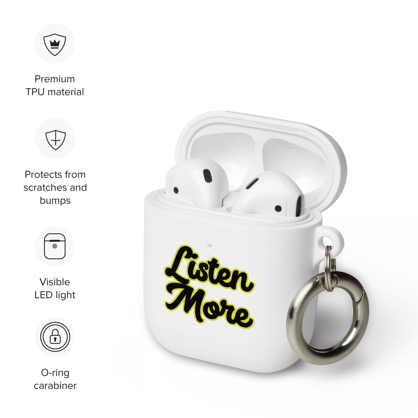 Listen More AirPods case
