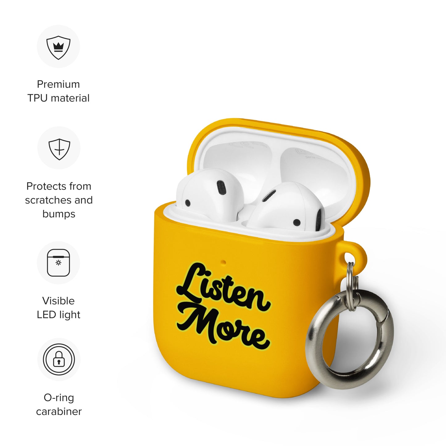 Listen More AirPods case