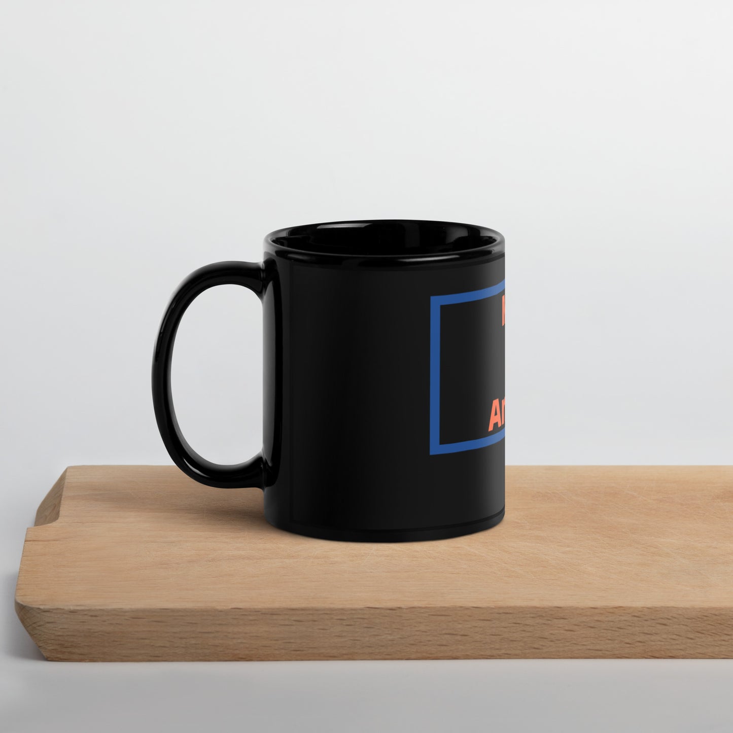 Made in America Black Mug