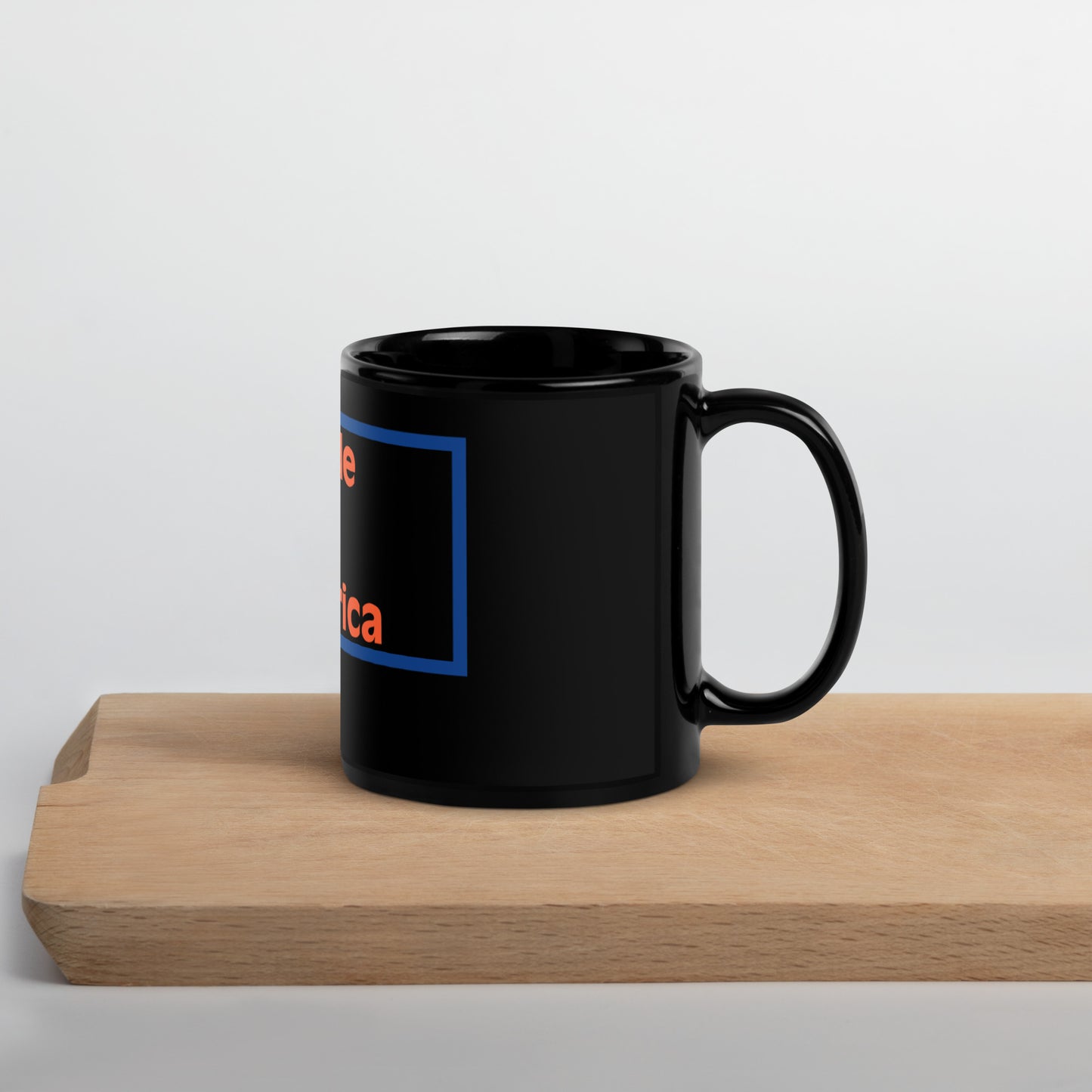 Made in America Black Mug