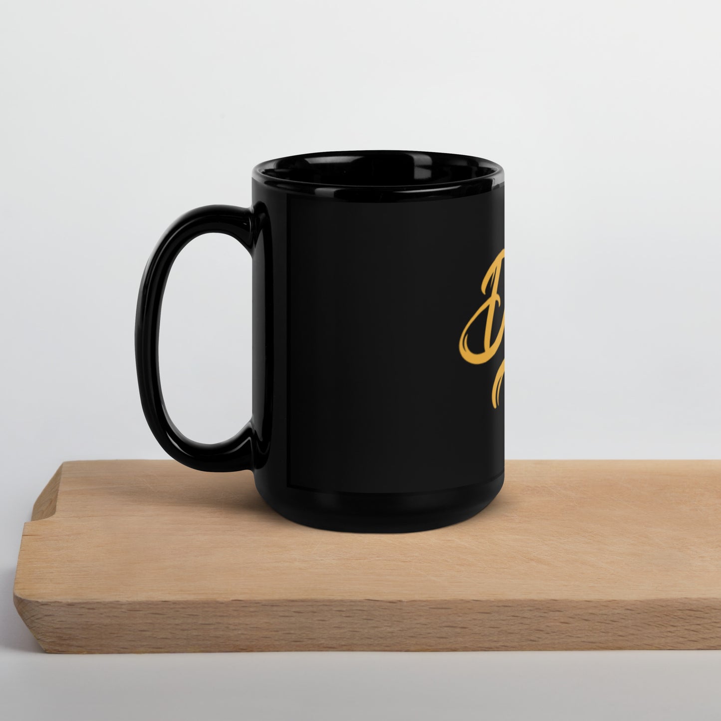 Daddy Black Glossy Mug