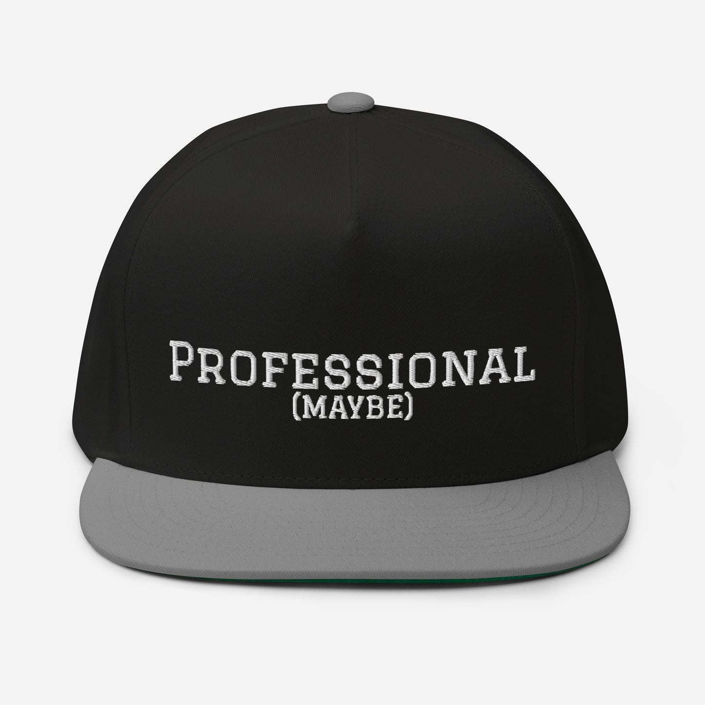 Professional (Maybe) Flat Bill Cap