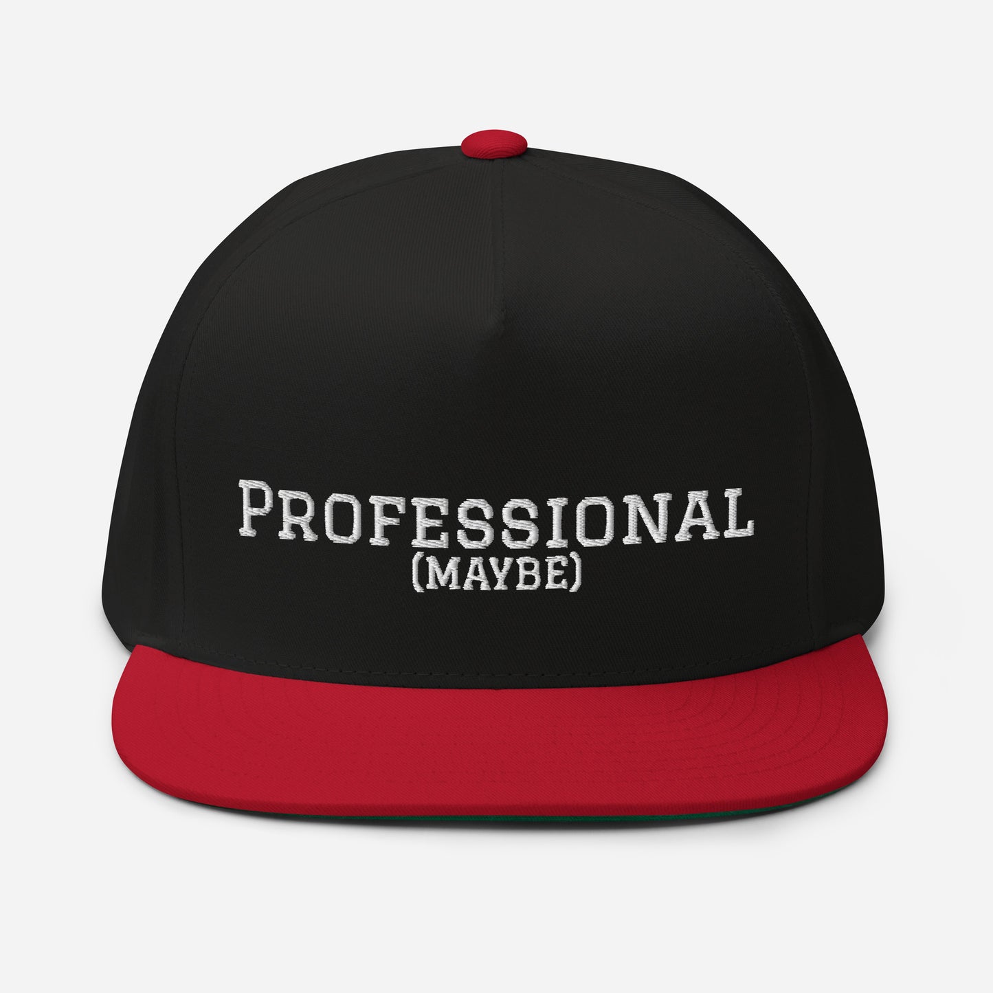 Professional (Maybe) Flat Bill Cap