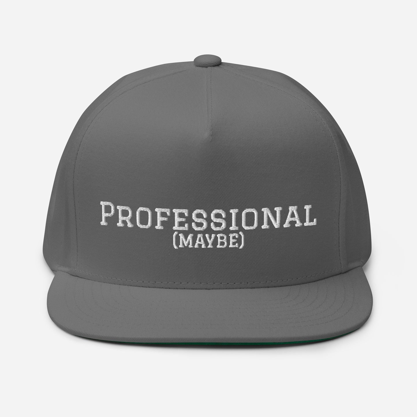 Professional (Maybe) Flat Bill Cap