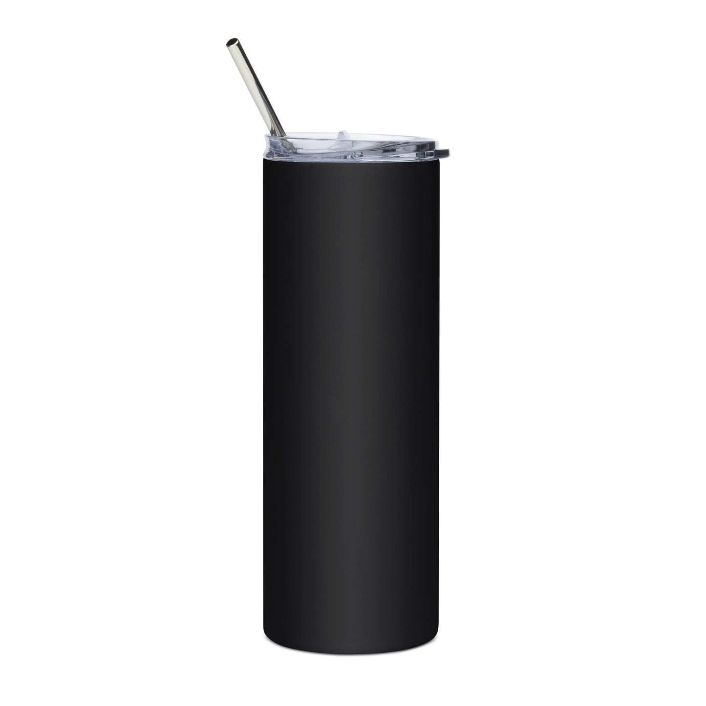 She Said Black Stainless steel tumbler