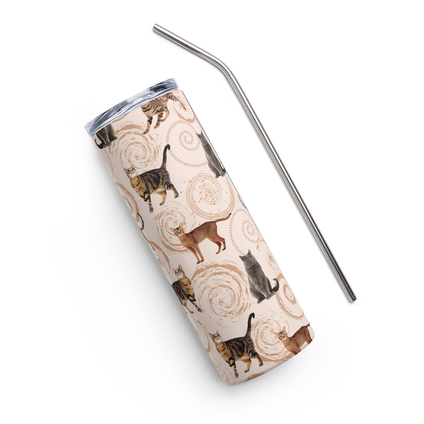 Cat Lover Stainless steel tumbler