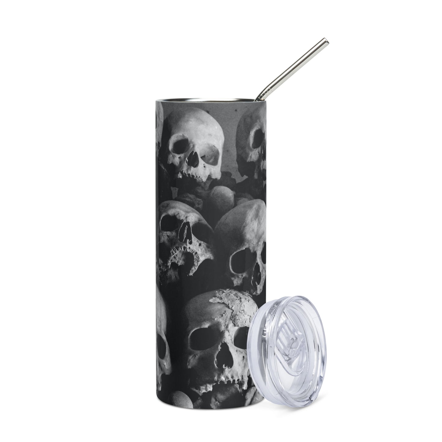 Skull Covered Stainless steel tumbler