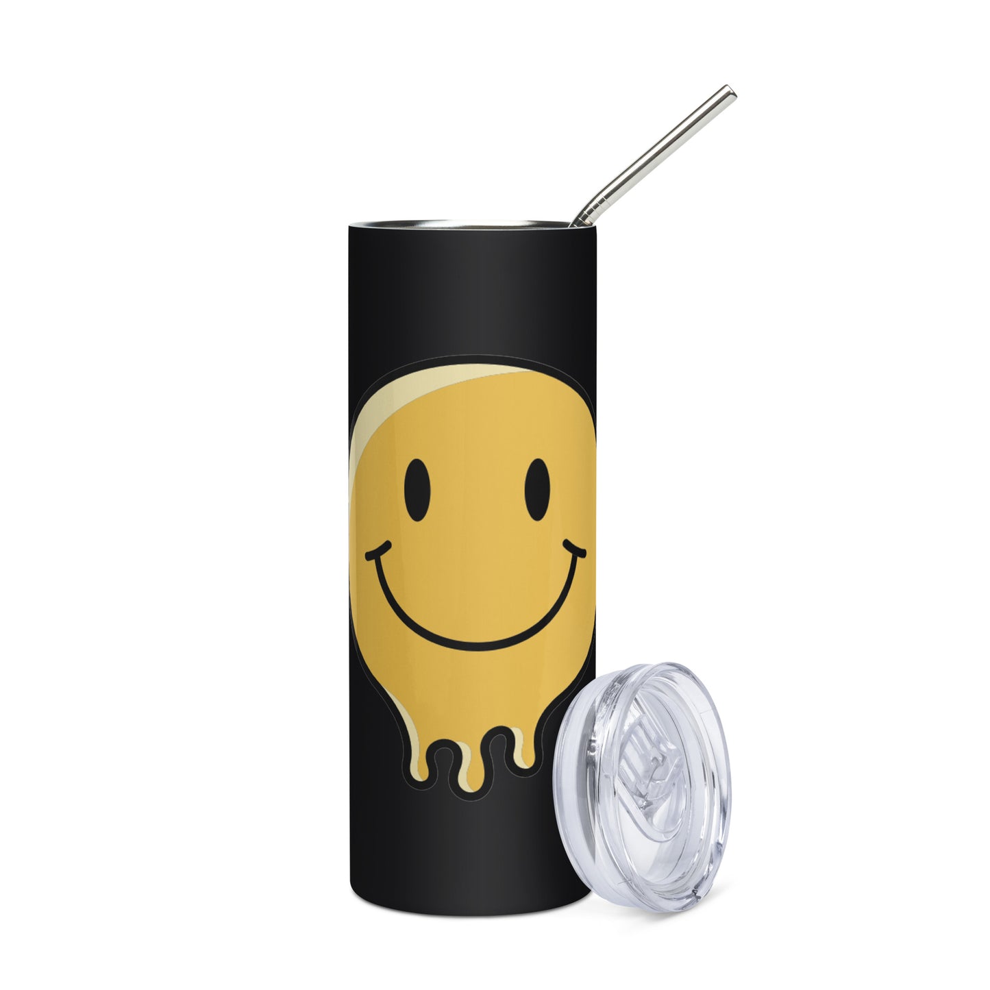 Smiley Stainless steel tumbler
