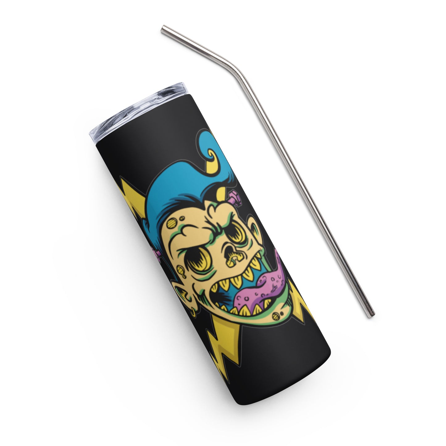 Zombie & Lightning Stainless steel tumbler
