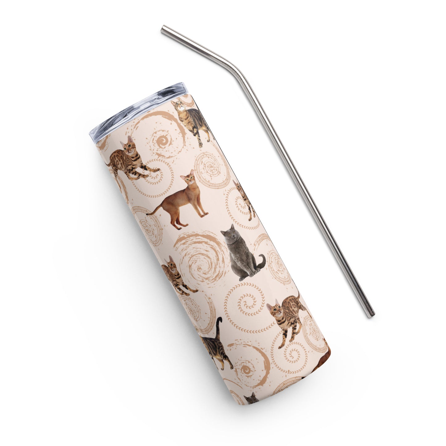 Cat Lover Stainless steel tumbler