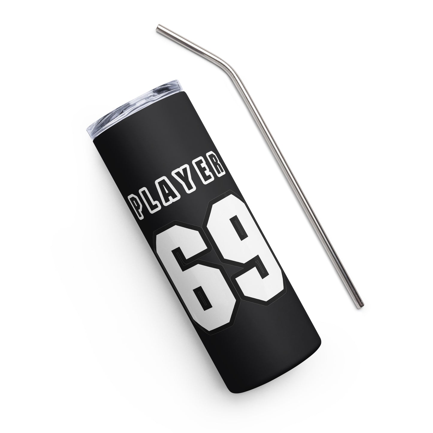 Player 69 Stainless steel tumbler