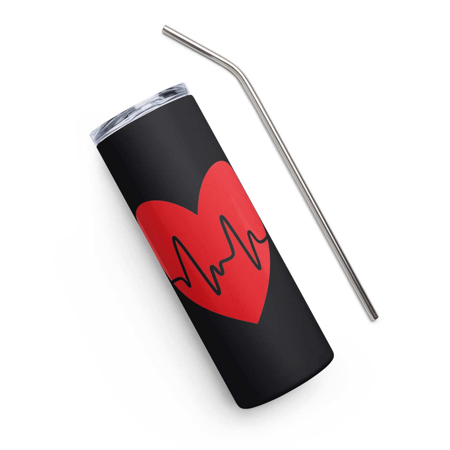 Beating Heart Stainless steel tumbler