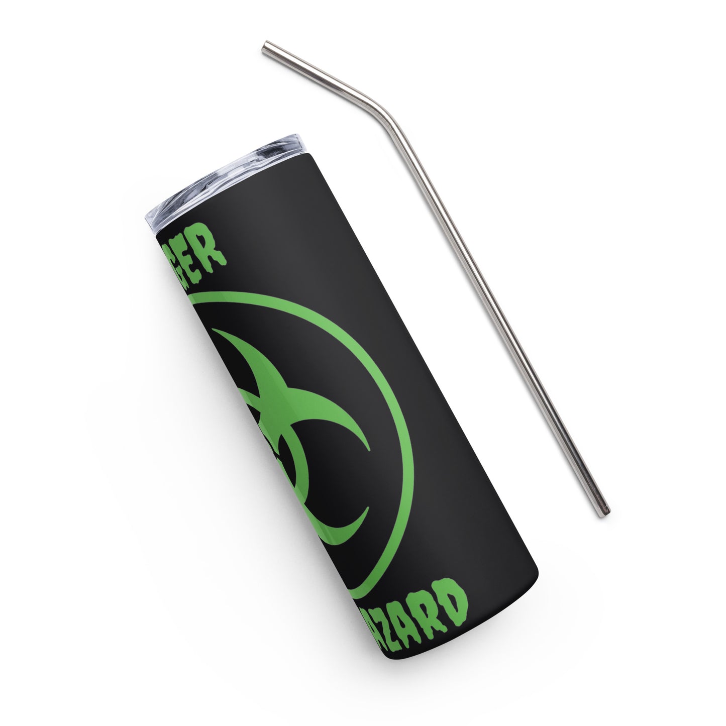 Danger Bio-Hazard Stainless steel tumbler