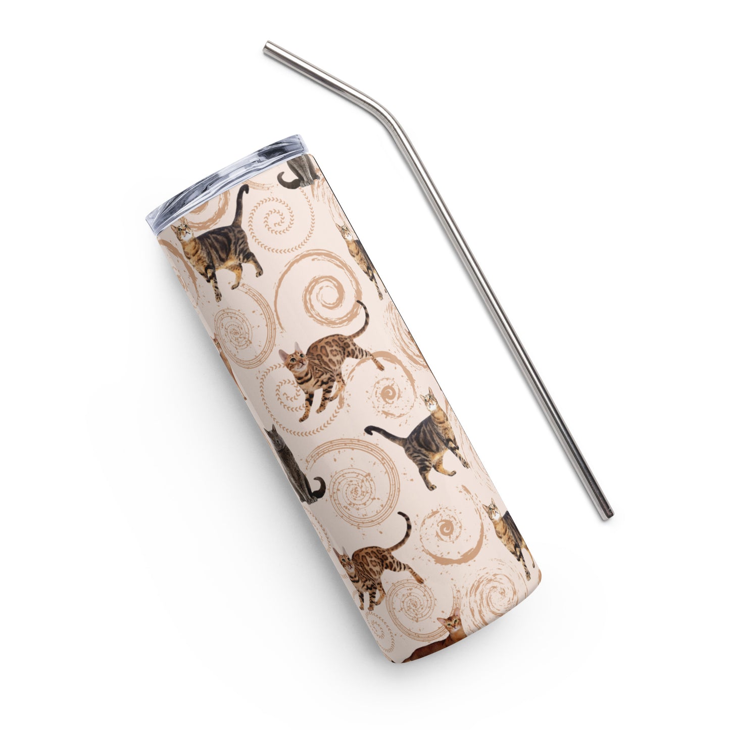 Cat Lover Stainless steel tumbler