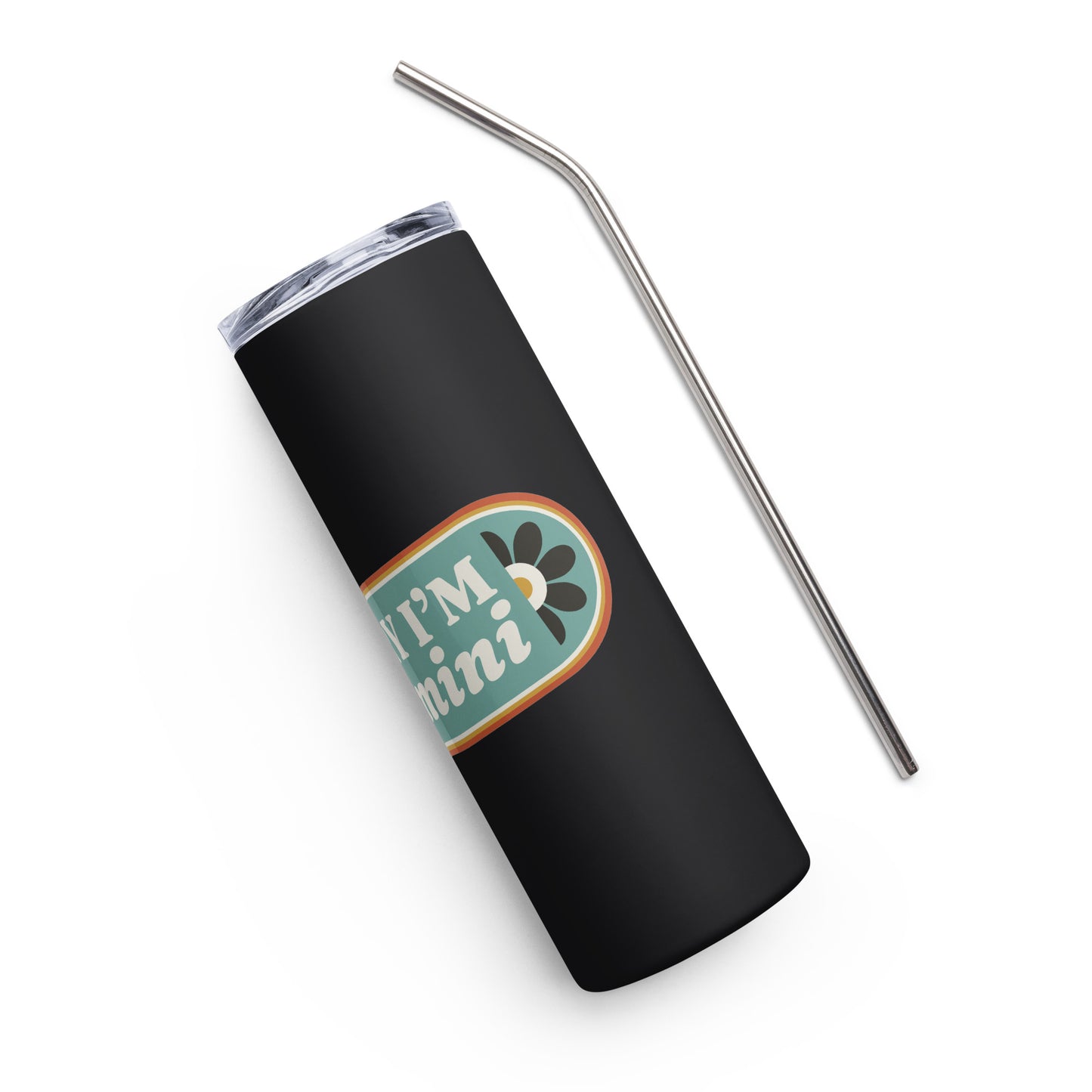 Sorry I'm a Gemini Stainless steel tumbler