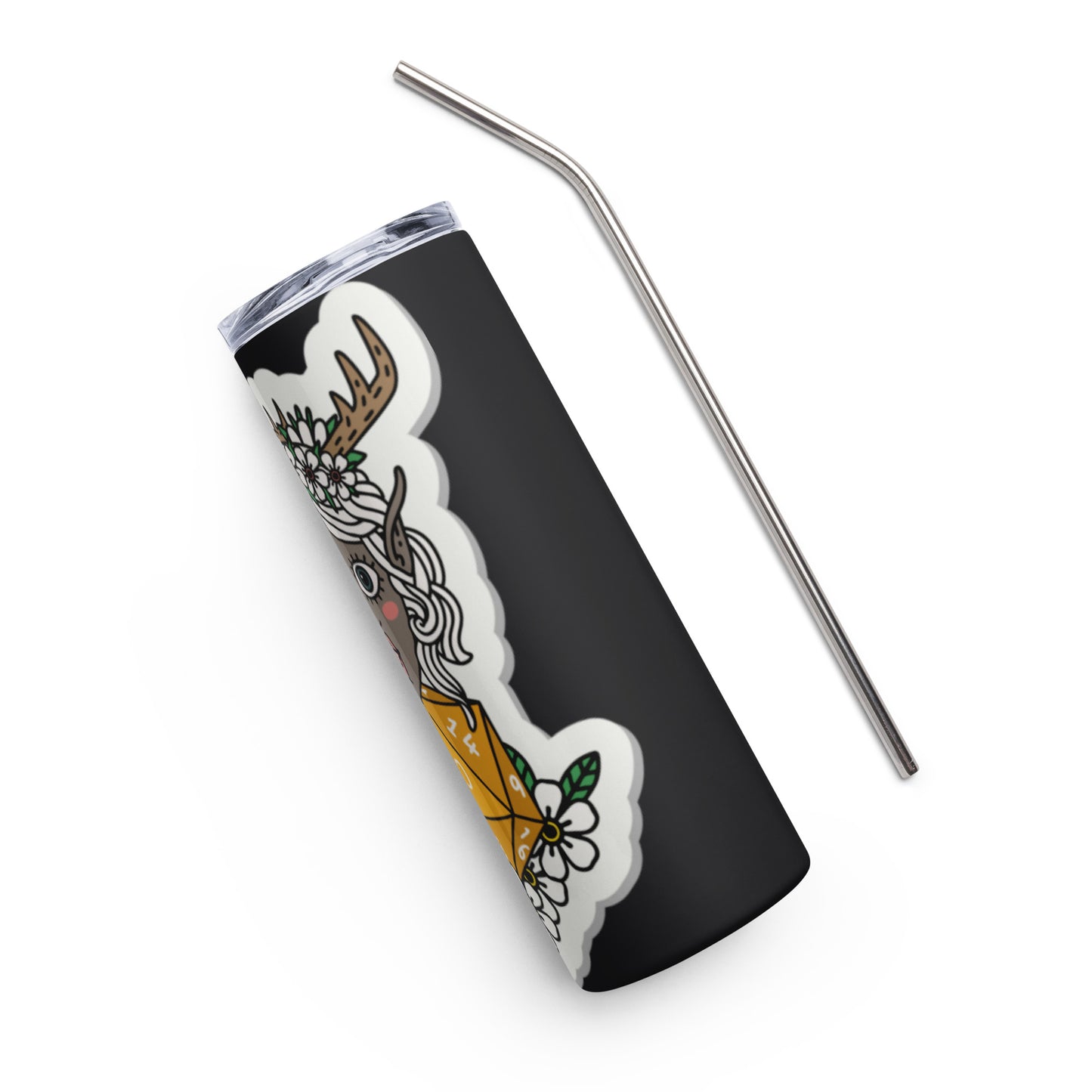 Natural 20 Stainless steel tumbler