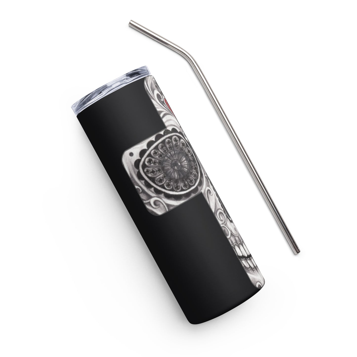 Skull Cross Stainless steel tumbler