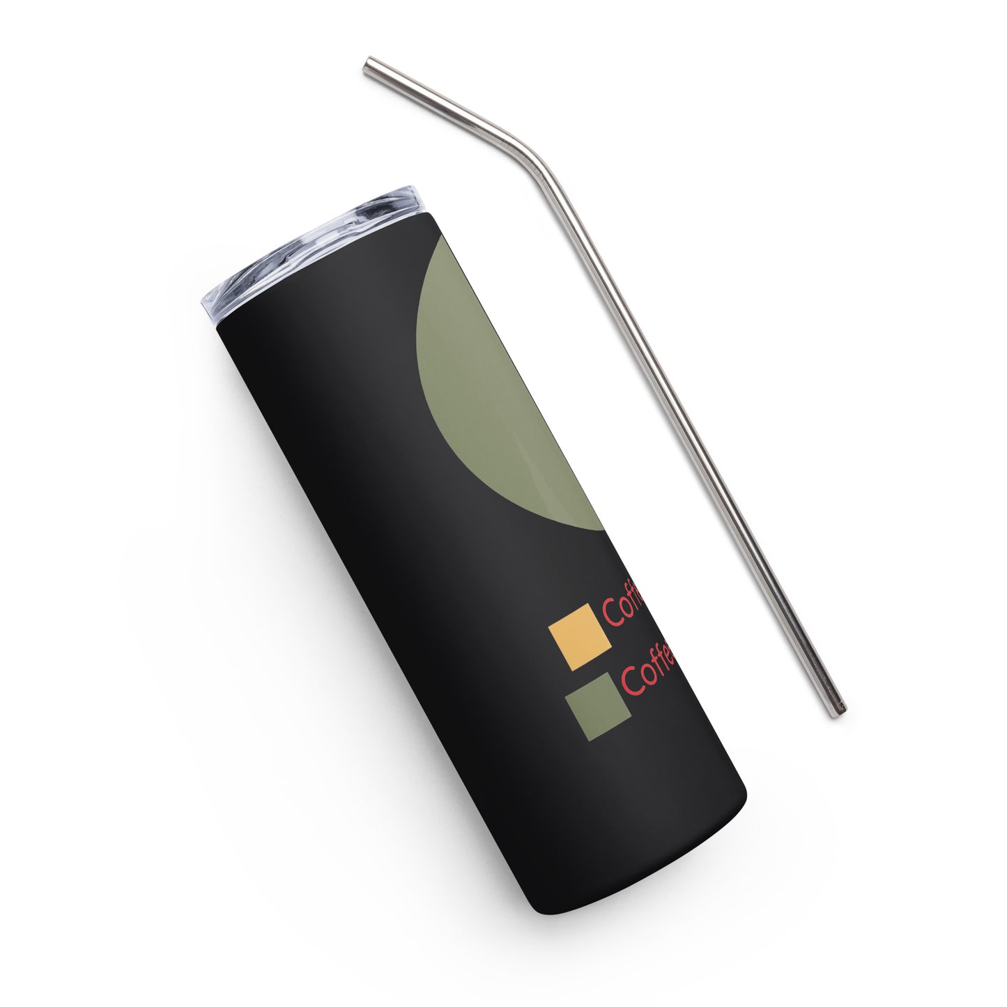 Coffee Intake Chart Stainless steel tumbler