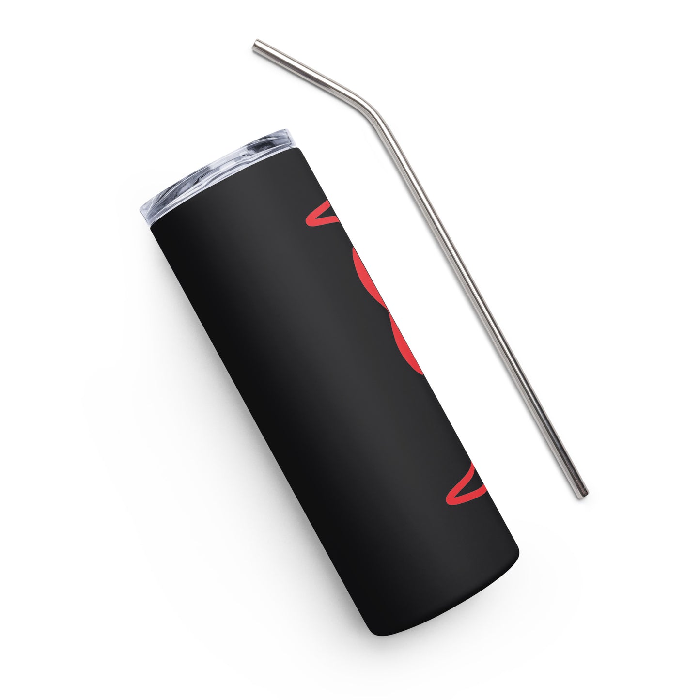 Heart Beat Stainless steel tumbler