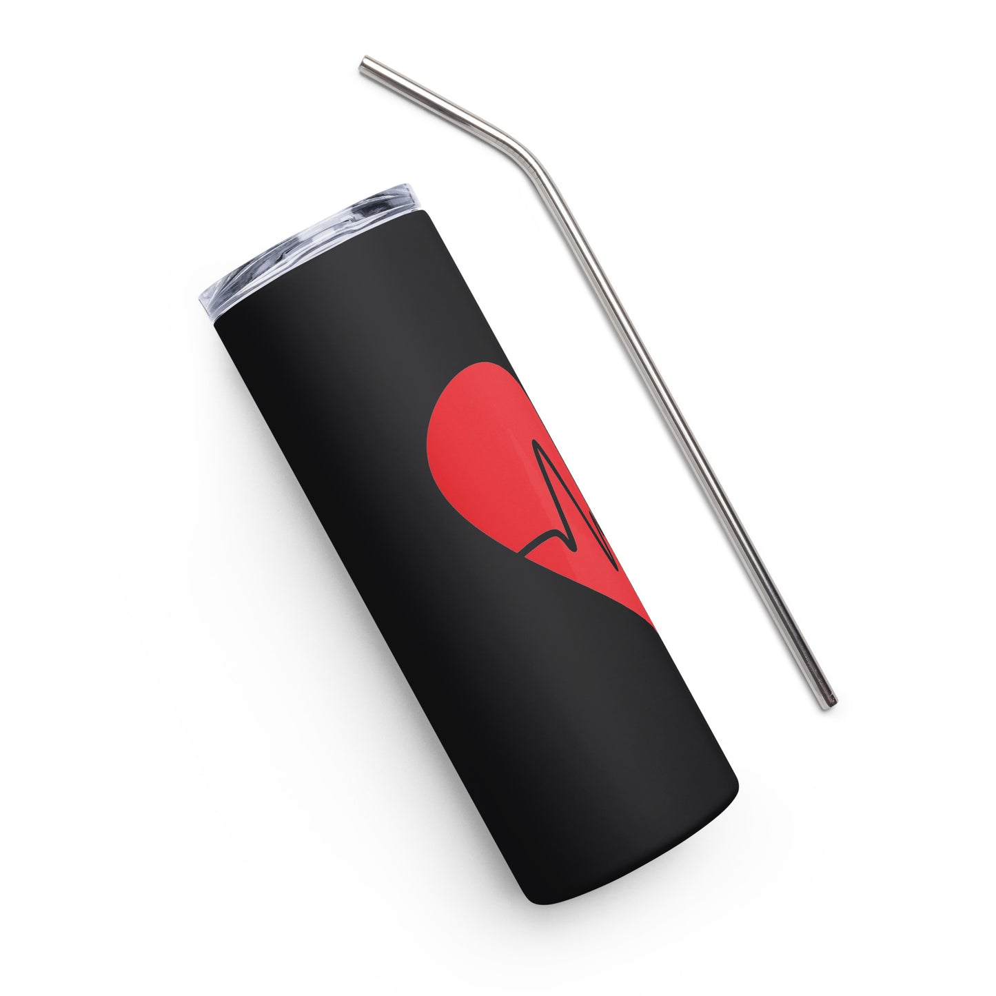 Beating Heart Stainless steel tumbler